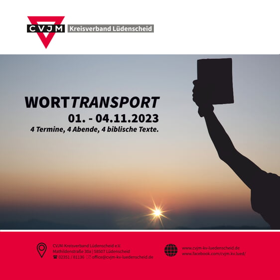 Worttransport 2023 Flyer