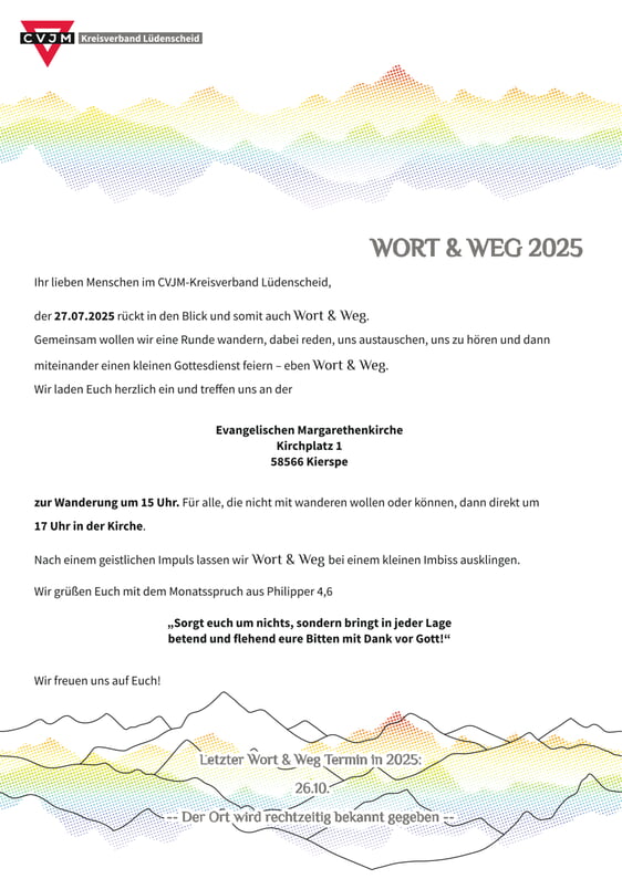 Wort und Weg