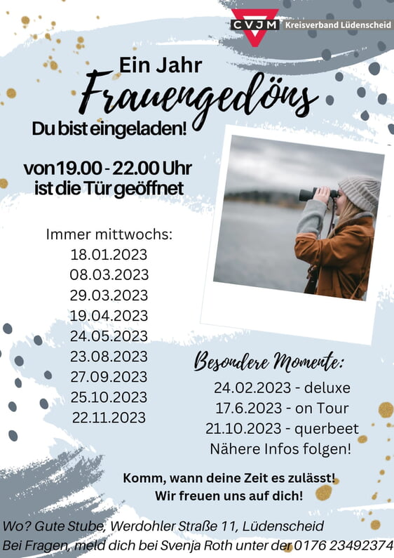 Frauengedöns Jahresflyer 2023